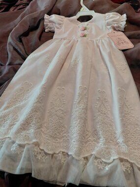 NWT Frilly Frocks Sophia Pink Take Me Home Gown